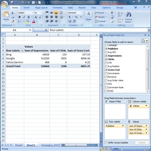 Advanced PPC Excel Tips: How To Do Pivot Tables and VLOOKUPS