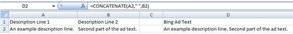 how to concatenate or link or merge two fields together in excel