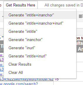 Google docs keyword research tool 2