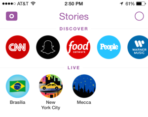 Snapchat Discover