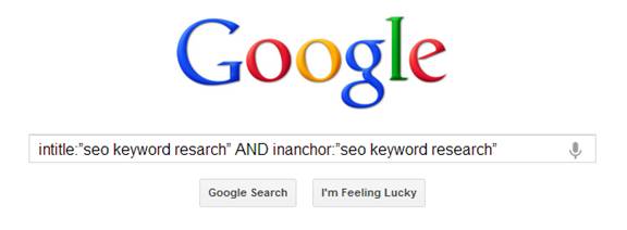 google intitle search